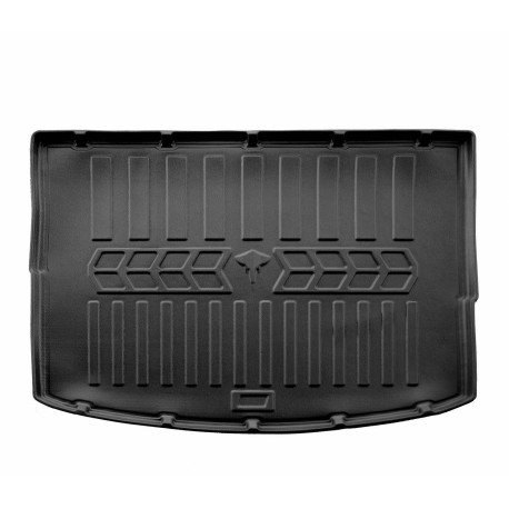 Guminis bagažinės kilimėlis VOLVO V40 2012-2019 (upper trunk) black /6037081