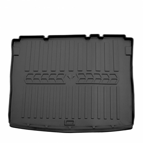 Guminis bagažinės kilimėlis VOLKSWAGEN Caddy III 2K 2003-2020  (short base, 4 doors LIFE) black /6024161