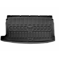 Guminis bagažinės kilimėlis VOLKSWAGEN Polo V 2009-2017 (hatchback/upper trunk) black /6024451