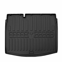 Guminis bagažinės kilimėlis VOLKSWAGEN ID.3 2020 (without niches/lower trunk) black /6024511