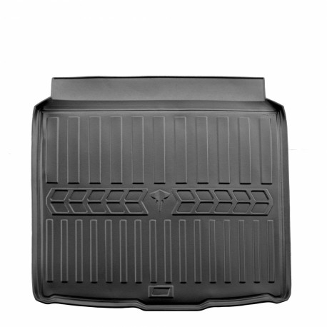 Guminis bagažinės kilimėlis VOLKSWAGEN Golf VIII 2020 (universal/lower trunk) black /6024551