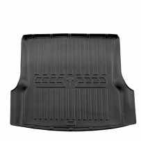 Guminis bagažinės kilimėlis TESLA Model S 2012-2021 (rear trunk 5 seats) black /6050071