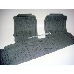 Pilki guminiai kilimėliai minivenams ir visureigiams