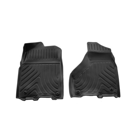 Kilimėliai 3D DODGE RAM 1500 Crew cab 2009-2018, 2 vnt. juodi /5053012