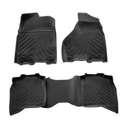 Kilimėliai 3D DODGE RAM 1500 Crew cab 2009-2018, 4 vnt. juodi /5053014