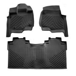 Kilimėliai 3D FORD F-150 Crew cab 2014-2021, 3 vnt. juodi /5007323