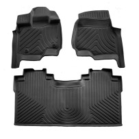 Kilimėliai 3D FORD F-150 Crew cab 2014-2021, 3 vnt. juodi /5007323