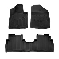Kilimėliai 3D KIA Sorento III UM 2014-2020, 4 vnt. juodi /5010134