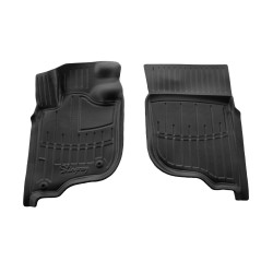 Kilimėliai 3D MITSUBISHI L200 KAOT 2006-2015, 2 vnt. (EU versija) juodi /5013212