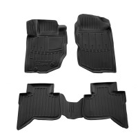 Kilimėliai 3D MITSUBISHI L200 LC 2023 , 4 vnt. (EU versija) juodi /5013224