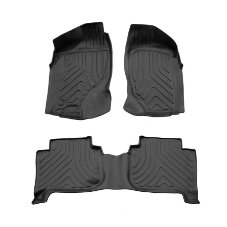Kilimėliai 3D NISSAN Terrano II R20 1993-2005 3 durys, 3 vnt. juodi /5014313