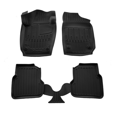 Kilimėliai 3D SEAT Ibiza IV 6J 2008-2017, 4 vnt. juodi /5048034