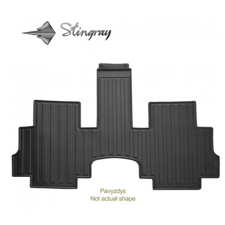 Kilimėliai 3D BYD Tang 2021 , 1 vnt. (6v. 3-a eilė) juodi /506809407