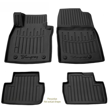 Kilimėliai 3D LAND ROVER RANGE ROVER IV L405 2012-2023, 4 vnt. juodi /5047044