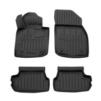 Kilimėliai 3D MINI Cooper III F56 2014-2023, 4 vnt. (3 durys) juodi /5032034
