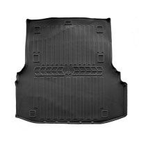 Guminis bagažinės kilimėlis FIAT Fiorino III 2008 (CARGO), juodas /6006111