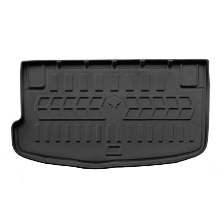 Guminis bagažinės kilimėlis HYUNDAI i10 PA 2007-2013 (apatinis kilimėlis/su orig. krepšiu), juodas /6009441