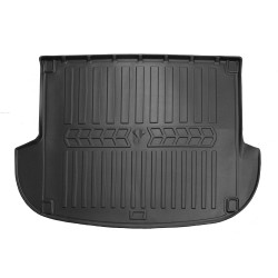 Guminis bagažinės kilimėlis HYUNDAI Santa Fe II CM 2006-2010 (5 viet.), juodas /6009461