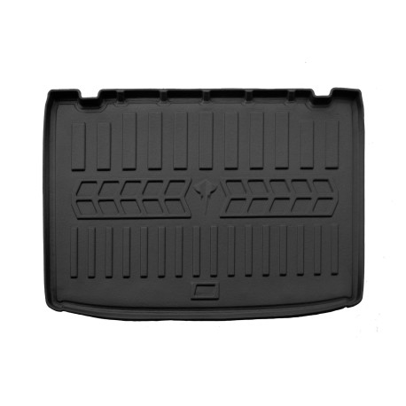 Guminis bagažinės kilimėlis RENAULT Clio III 2005-2012 (hečbekas), juodas /6018561