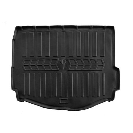Guminis bagažinės kilimėlis RENAULT Scenic IV 2016 (apatinis kilimėlis), juodas /6018581