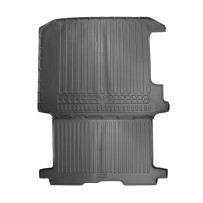 Guminis bagažinės kilimėlis RENAULT Trafic II 2001-2014 (CARGO/ trumpa bazė), juodas /6018611