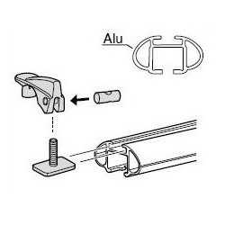THULE T-Track Adapter 30x23mm for ProRide