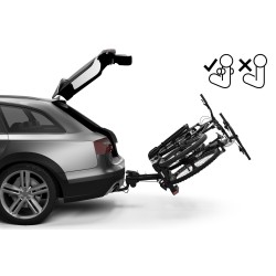 THULE EASYFOLD XT 13pin skirtas montuoti ant FIX4BIKE tipo grąžulo (kablio) vežti ant kablio 2 dviračius