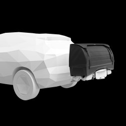 THULE ONTO 2 bagažinė tvirtinama ant dviračio platformos THULE EASYFOLD 3