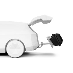 THULE SANTU bagažinė tvirtinama ant dviračio platformos THULE EASYFOLD 3, THULE EPOS, THULE EASY FOLD XT