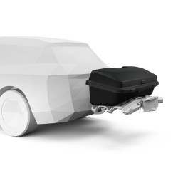 THULE SANTU bagažinė tvirtinama ant dviračio platformos THULE EASYFOLD 3, THULE EPOS, THULE EASY FOLD XT