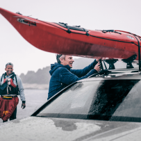 THULE DockGrip baidarių, sup laikiklis ant skersinių