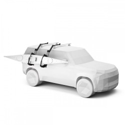 THULE Hullavator Pro baidarių stovas su dujiniu pagalbiniu kėlimu