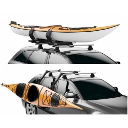 THULE Hullavator Pro baidarių stovas su dujiniu pagalbiniu kėlimu