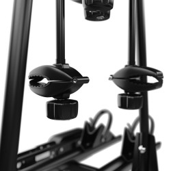 Dviračių laikiklis Amos TYTAN GIRO 2 ant kablio vežti du dviračius JUODAS