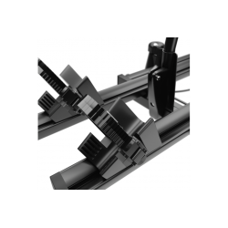 Dviračių laikiklis Amos TYTAN GIRO 2 ant kablio vežti du dviračius JUODAS