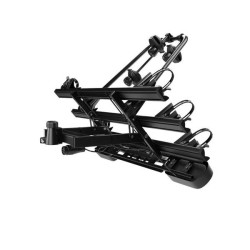 Dviračių laikiklis Amos TYTAN GIRO 3 ant kablio vežti du dviračius JUODAS