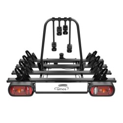 Dviračių laikiklis Amos TYTAN GIRO 4 ant kablio vežti du dviračius JUODAS