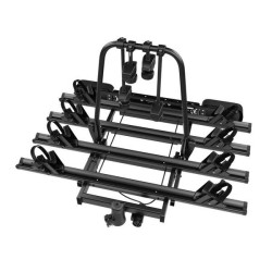 Dviračių laikiklis Amos TYTAN GIRO 4 ant kablio vežti du dviračius JUODAS