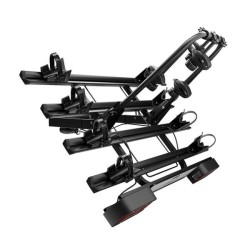 Dviračių laikiklis Amos TYTAN GIRO 4 ant kablio vežti du dviračius JUODAS