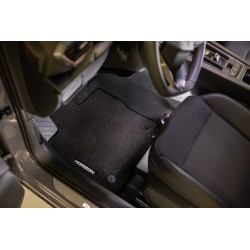 VOLVO XC60 2017→ Medžiaginiai veliūrinės dangos kilimėliai