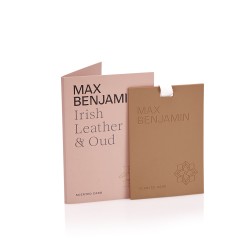 Aromatinė kortelė Max Benjamin IRISH LEATHER & OUD