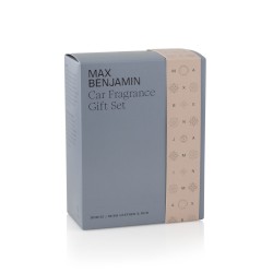 Automobilio kvapas Max Benjamin LUXURY CAR (DODICI/ IRISH LEATHER & OUD) dovanų rinkinys