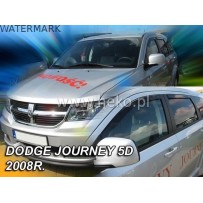 DODGE JOURNEY 2008 → 2020 (+OT) Langų vėjo deflektoriai keturioms durims