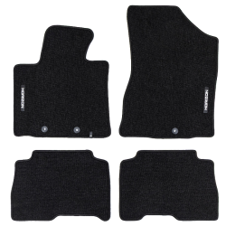 KIA SORENTO III (1-a ir 2-a eilės) 2014 → 2020 Medžiaginiai veliūrinės dangos kilimėliai