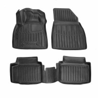 Kilimėliai 3D DACIA Duster III 2024 , 4 vnt. (2WD) juodi /5018444