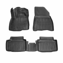 Kilimėliai 3D DACIA Duster III 2024 , 4 vnt. (4WD) juodi /5018454