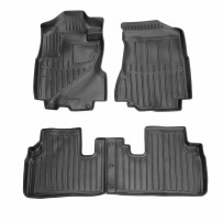 Kilimėliai 3D HONDA CR-V II 2002-2006, 4 vnt. juodi /5008144
