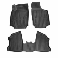 Kilimėliai 3D OPEL Combo C 2001-2011, 4 vnt. juodi /5015234