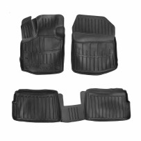 Kilimėliai 3D RENAULT Twingo II 2007-2014, 4 vnt. juodi /5018464
