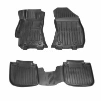 Kilimėliai 3D SUBARU Outback BS 2014-2020, 4 vnt. juodi /5029074